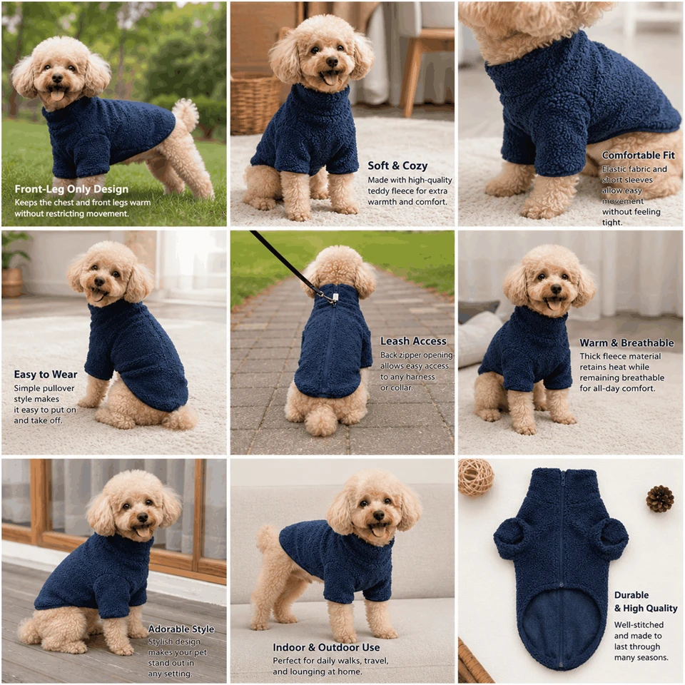 Zip Dog Pullover suppliers